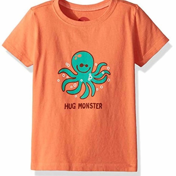 NWT $16 LIFE IS GOOD  HUG MONSTER  2t  TODDLER  T shirt - Picture 1 of 5